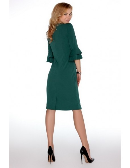 Keretemin dress women's midi sleeves with...