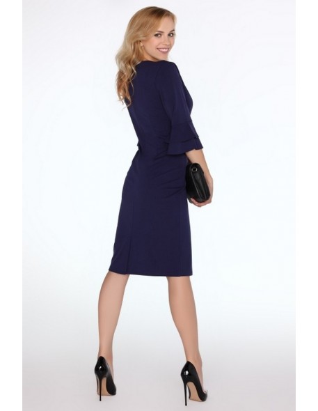 Keretemin sukienka damska midi rękawy z...