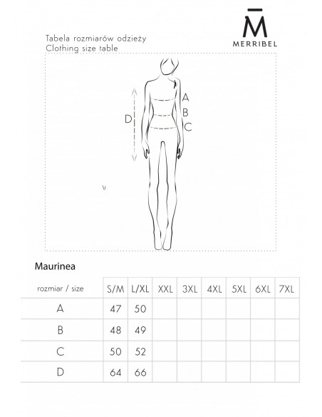 Maurinea blouse women's with long sleeve red, Merribel 85288