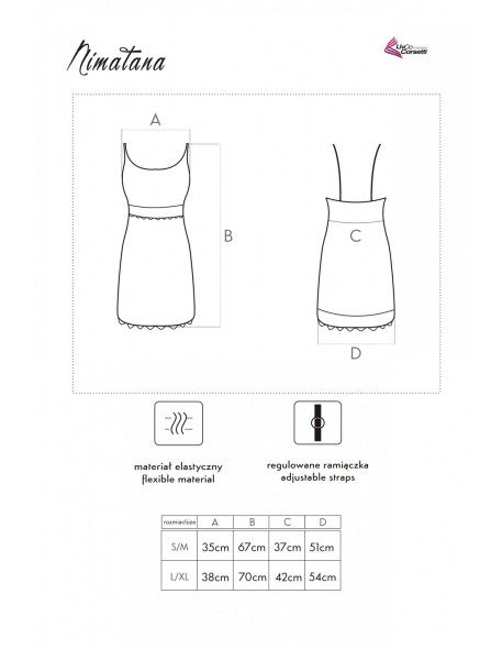 NiMatana koszulka nocna różowa, Livia Corsetti...