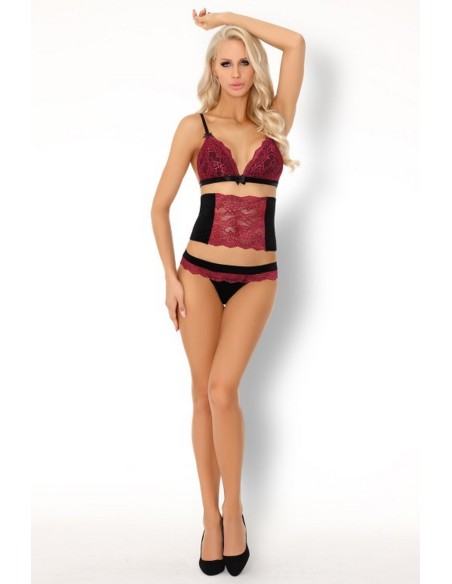 Nerysa set bra + half corset + thongs, Livia Corsetti lc 90427