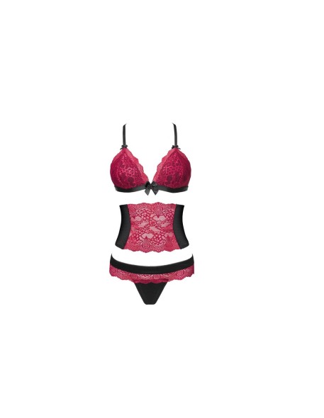 Nerysa set bra + half corset + thongs, Livia...