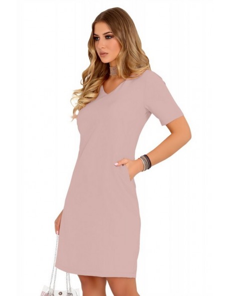 Minar dress women's with short sleeve powdery, Merribel 85476