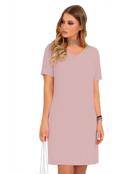 Minar dress women's with short sleeve powdery, Merribel 85476