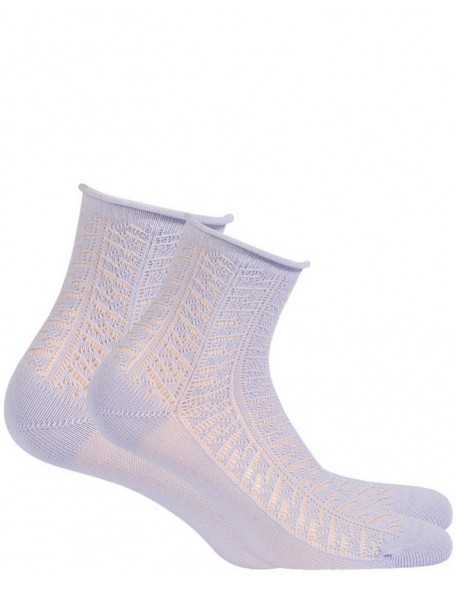 Ażur socks footers women's, Wola