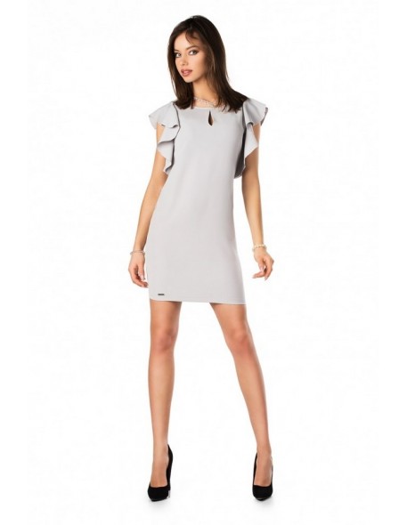 Marjoleina sukienka damska z falbanami przy...