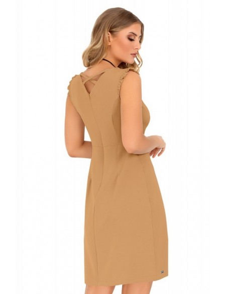 Kerrien sukienka damska bez rękawów camel, Merribel 85493