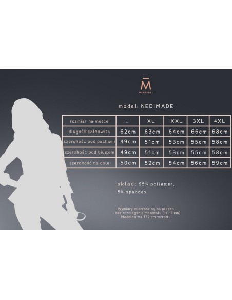 Nedimade bluzka damska z długim rękawem camel, Merribel