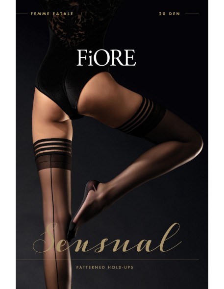 Femme fatale stockings self-supporting 20 den,...