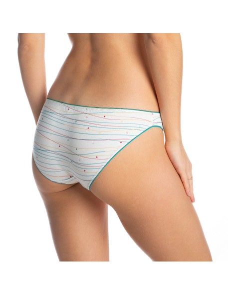 Figi damskie mini bikini l-103mb-17 3-pack, Lama