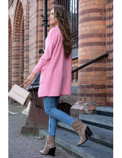 Kandilla kardigan ladies' with long sleeve pink, Merribel 2