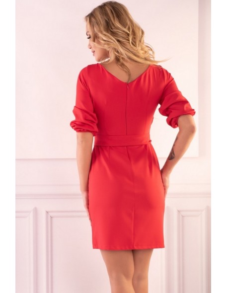 Meriennal dress women's mini with short sleeve...