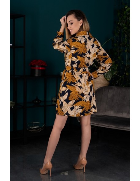 Crisan dress women's shirt black with patterns,...