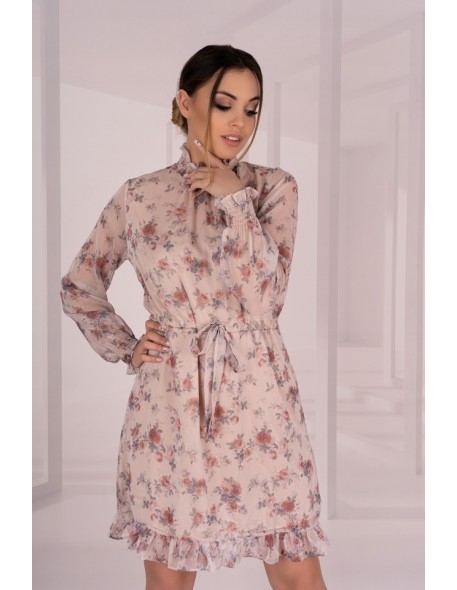 Mistinam dress women's with flowers with long sleeve, Merribel d77