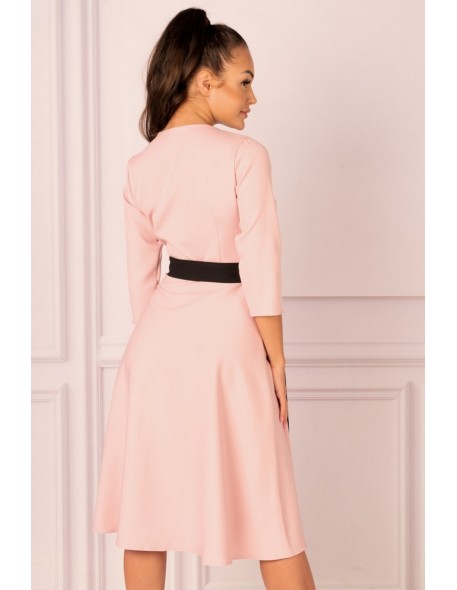 Miramen dress women's midi with 3/4 sleeve...