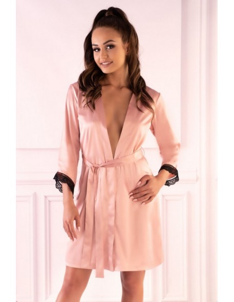 Ariladyen bathrobe satin ladies' pink, Livia Corsetti lc 90568