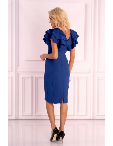 Maxtira sukienka damska z falbanami na...