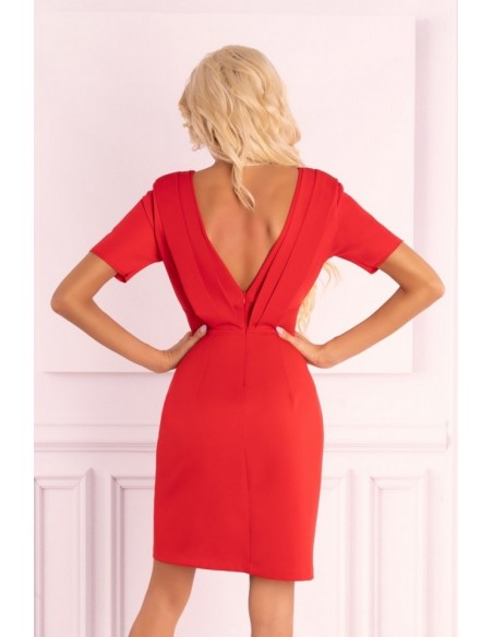 Sarinita dress women's with odkrytymi plecami malinowa, Merribel 1119