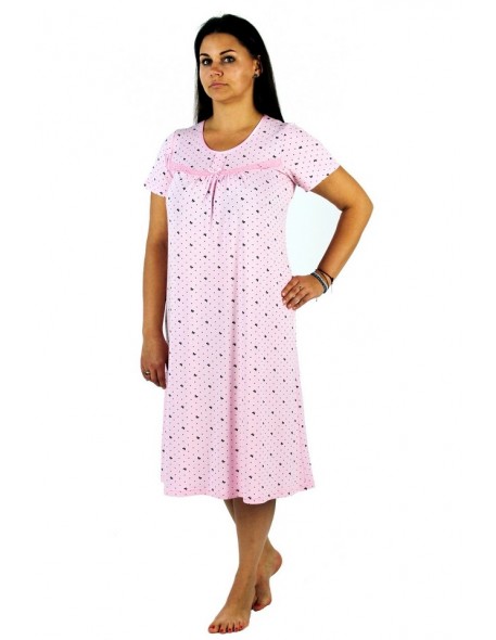 Juliette shirt night women's short sleeve s-2xl, De Lafense 441