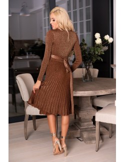 Dress frojene camel fz1755, Merribel 2