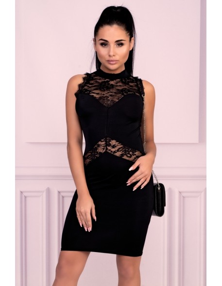 Passione dress women's mini sleeveless black,...