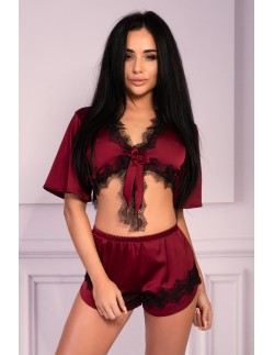 Maurea set satin t-shirt + shorts, Livia Corsetti lc 90562