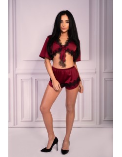 Maurea set satin t-shirt + shorts, Livia Corsetti lc 90562 2