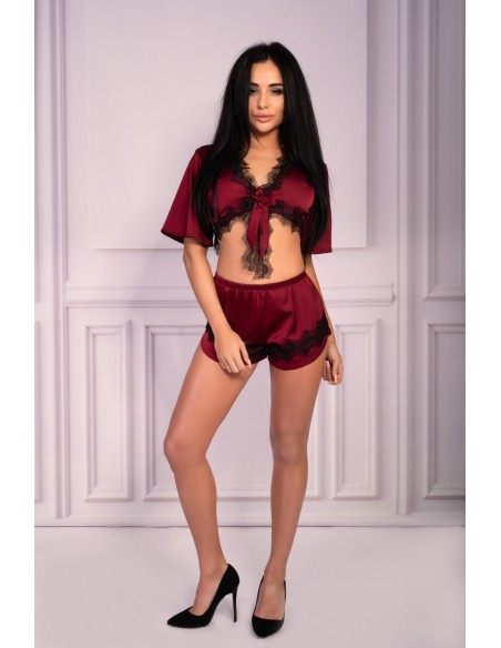 Maurea set satin t-shirt + shorts, Livia Corsetti lc 90562