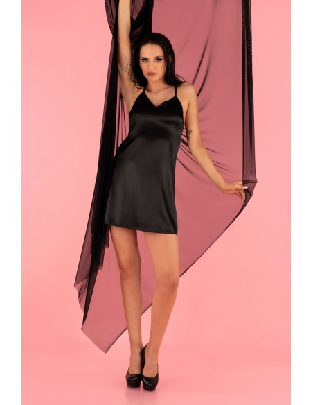 Mirdama satin t-shirt night with thongs, Livia Corsetti lc 90519