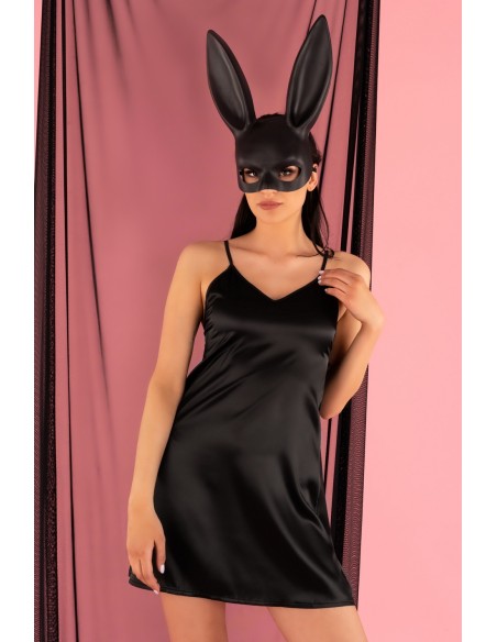 Mirdama satin t-shirt night with thongs, Livia Corsetti lc 90519