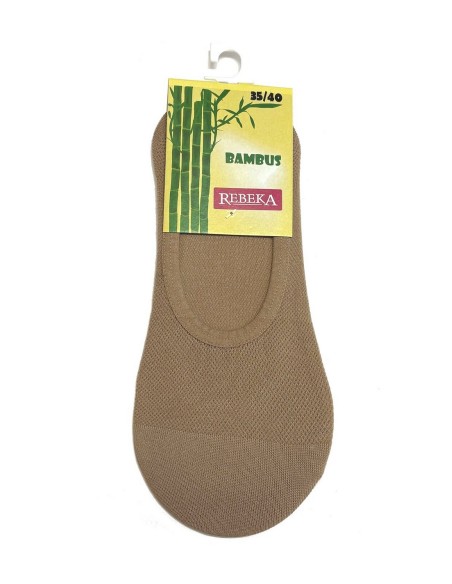 Balerinki women's footers mokasyny bambus, Rebeka 10791
