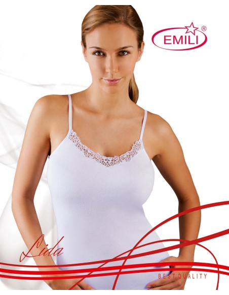Lida koszulka damska naramiączkach, Emili