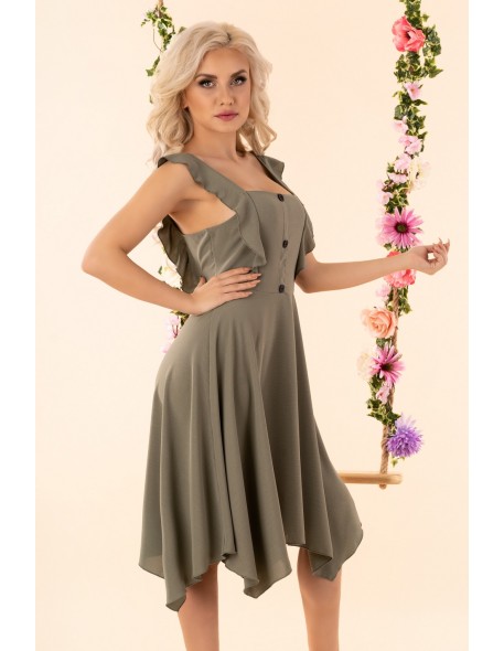 QuelLama sukienka damska midi na ramiączkach...