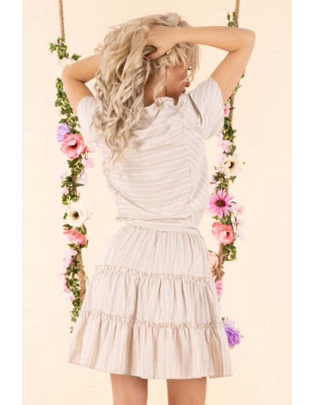 Ragominam dress women's with short sleeve...