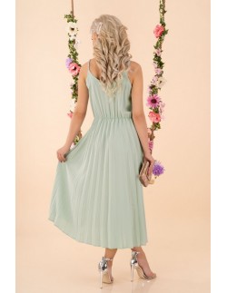 Errigam dress women's midi na thin straps mint, Merribel d56 2