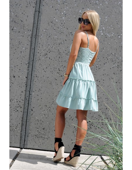 Satrian dress women's na thin straps mint, Merribel d53