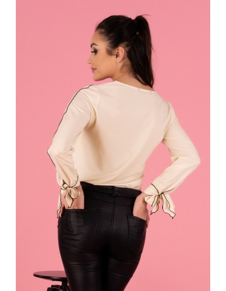 Ormin bluzka damska z ozdobnymi długimi...