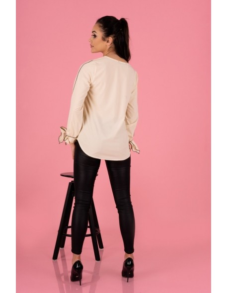 Ormin bluzka damska z ozdobnymi długimi...