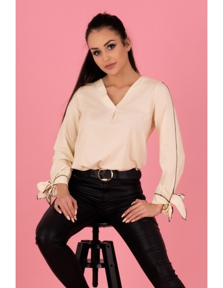 Ormin bluzka damska z ozdobnymi długimi...