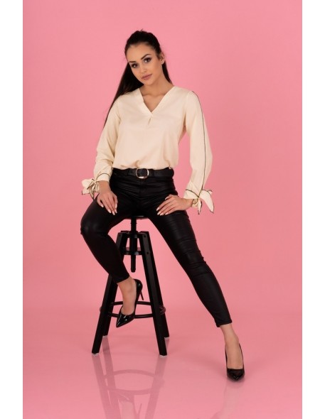 Ormin bluzka damska z ozdobnymi długimi...