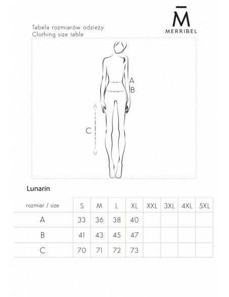 Lunarin skirt women's pencil skirt with wysokim stanem camel, Merribel 90532