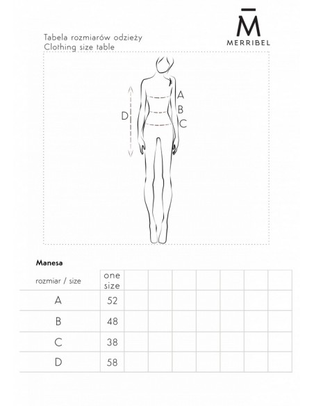 Manesa sweter damski z ażurowym wzorem oversize mocca, Merribel