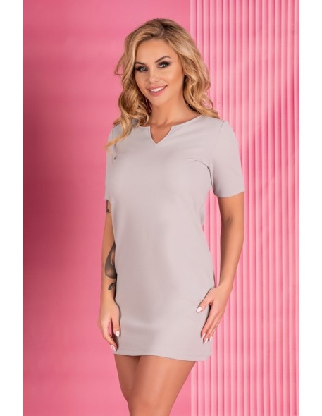 Mermani dress women's mini zkrótkim rękawem grey, Merribel 90500