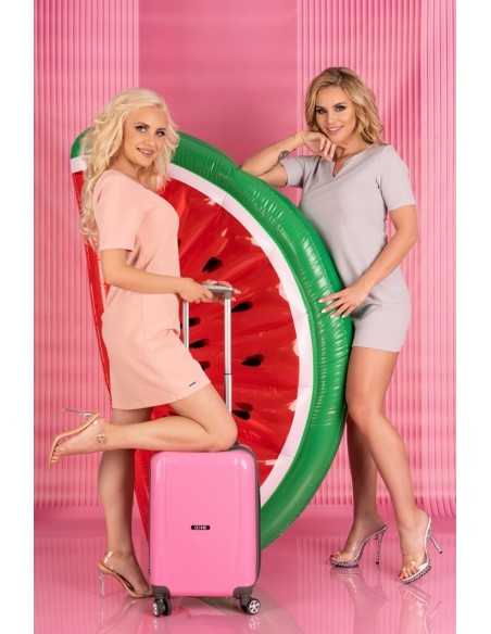 Mermani dress women's mini zkrótkim rękawem pink, Merribel 90500