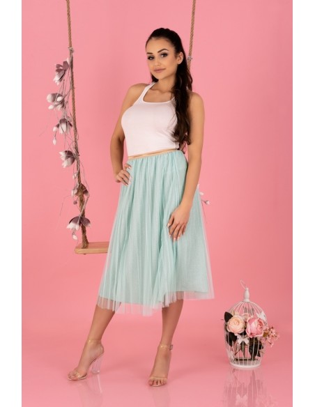 Neri skirt women's tiulowa midi mint, Merribel 317