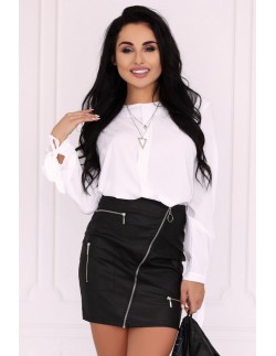 Pearliema skirt women's with wysokim stanem black, Merribel