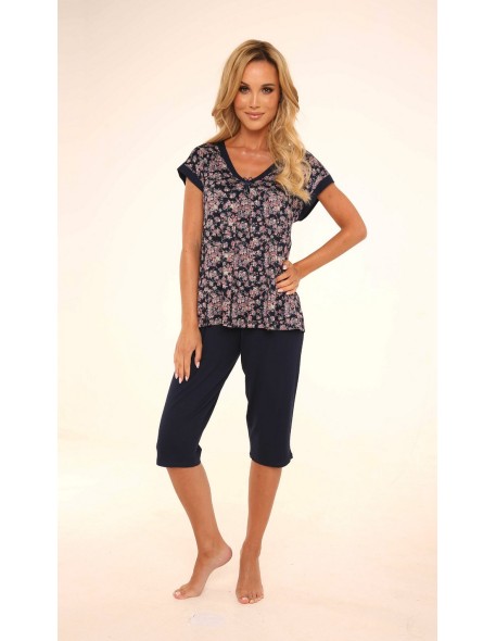 Mia piżama damska krótki rękaw s-2xl, De...