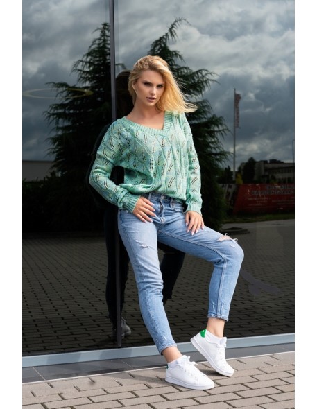 Sweter gloris mint, Merribel