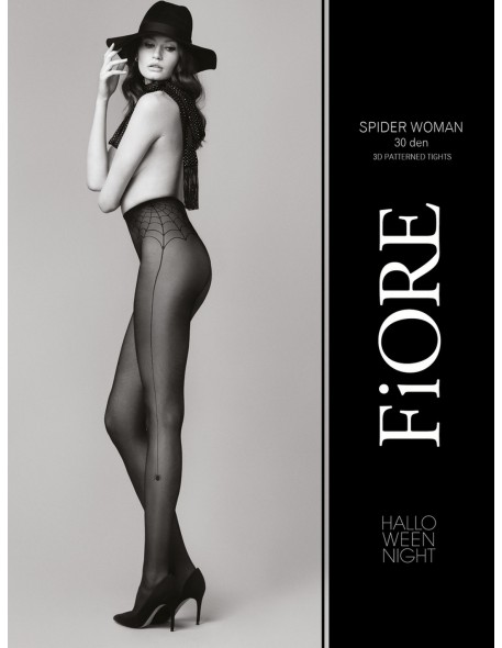 Spider woman rAjstopy women's 30 den, Fiore