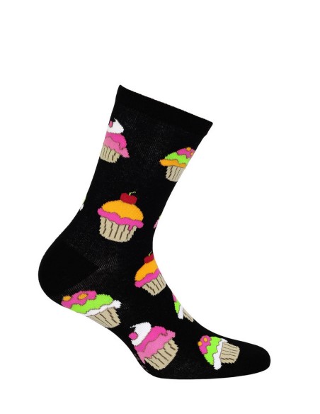 Skiety socks women's patterned, Wola